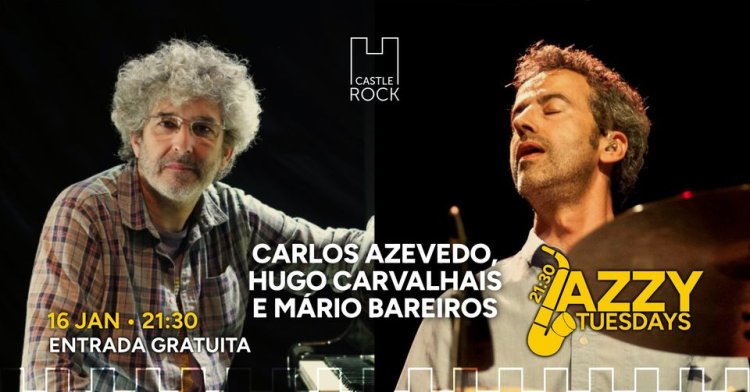 Carlos Azevedo, Hugo Carvalhais e Mário Barreiros @Jazzy Tuesdays