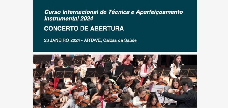 Concerto de Abertura - Curso Internacional de Técnica e Aperfeiçoamento Instrumental 202
