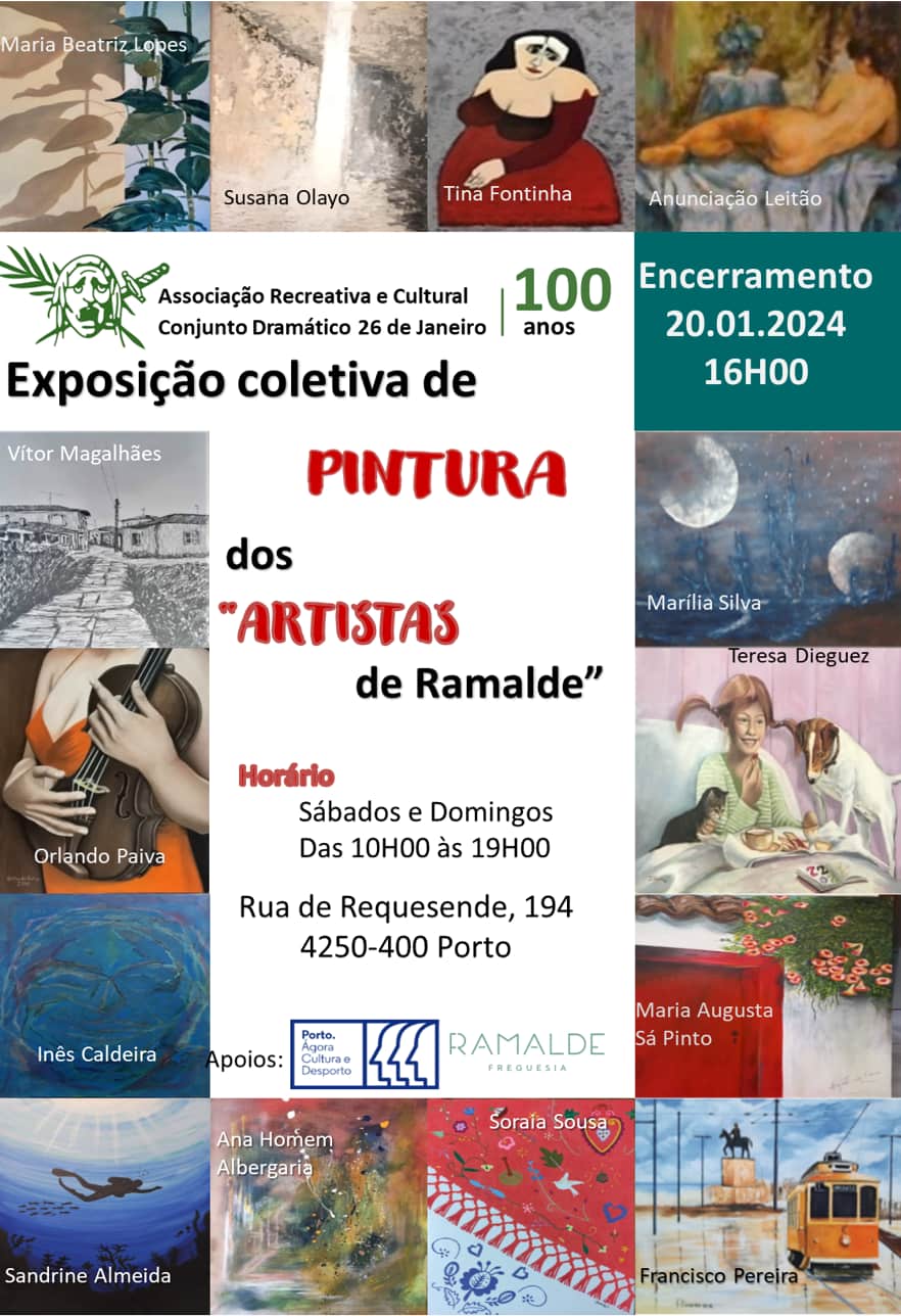 Encerramento da Exposição Coletiva de Pintura 