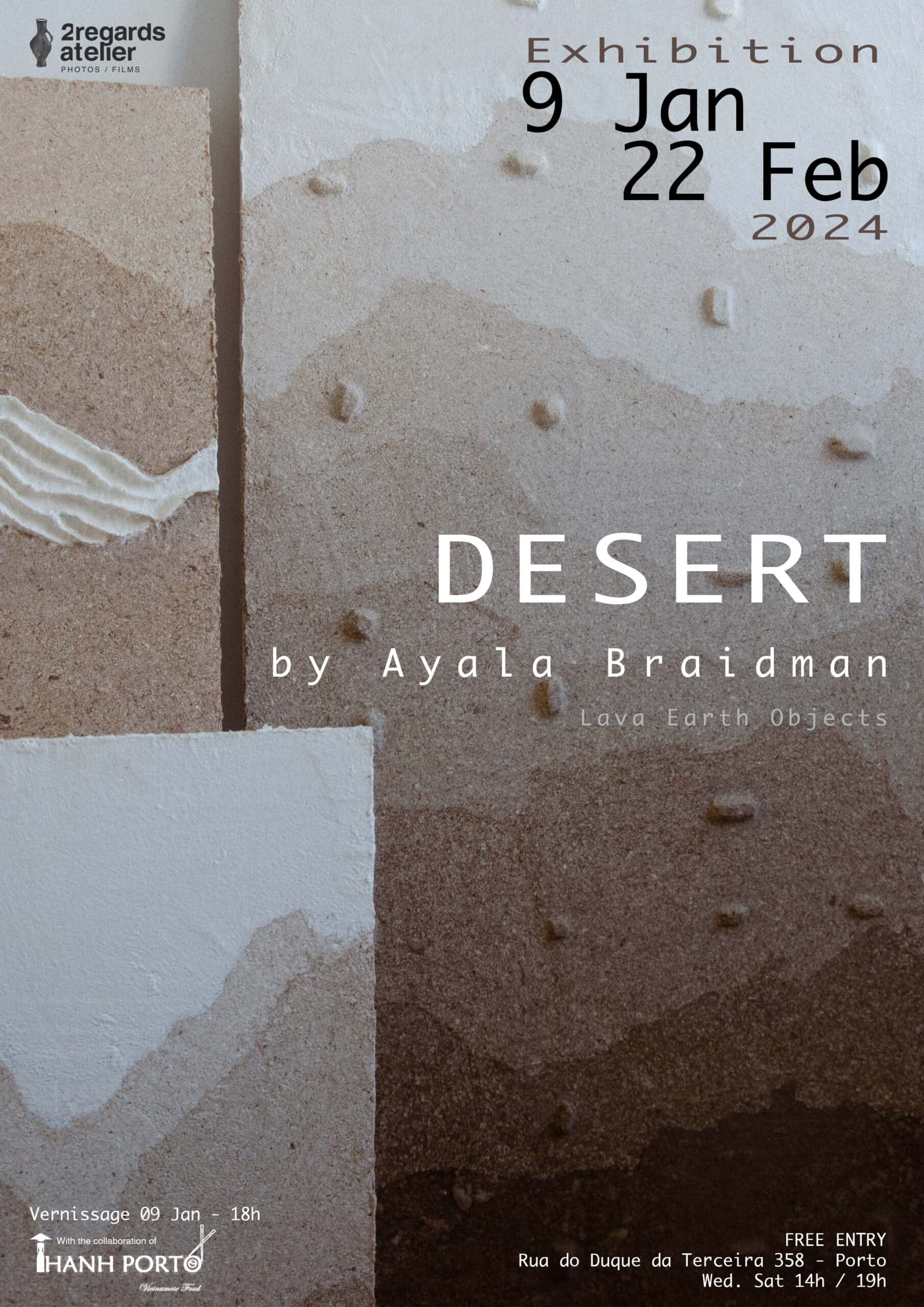 Exposição "Desert" de Ayala Braidman