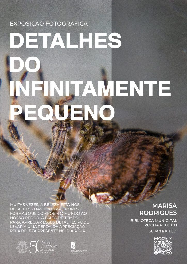 Exposição Detalhes do infinitamente pequeno