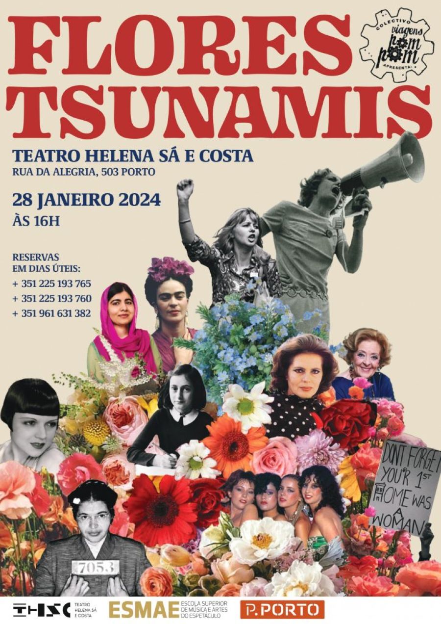 Flores Tsunamis - Teatro Helena Sá e Costa