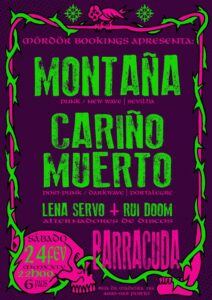 MONTAÑA (esp) + CARIÑO MUERTO @ Barracuda