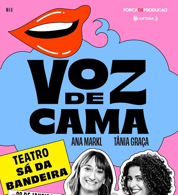 VOZ DE CAMA AO VIVO - Teatro Sá da Bandeira