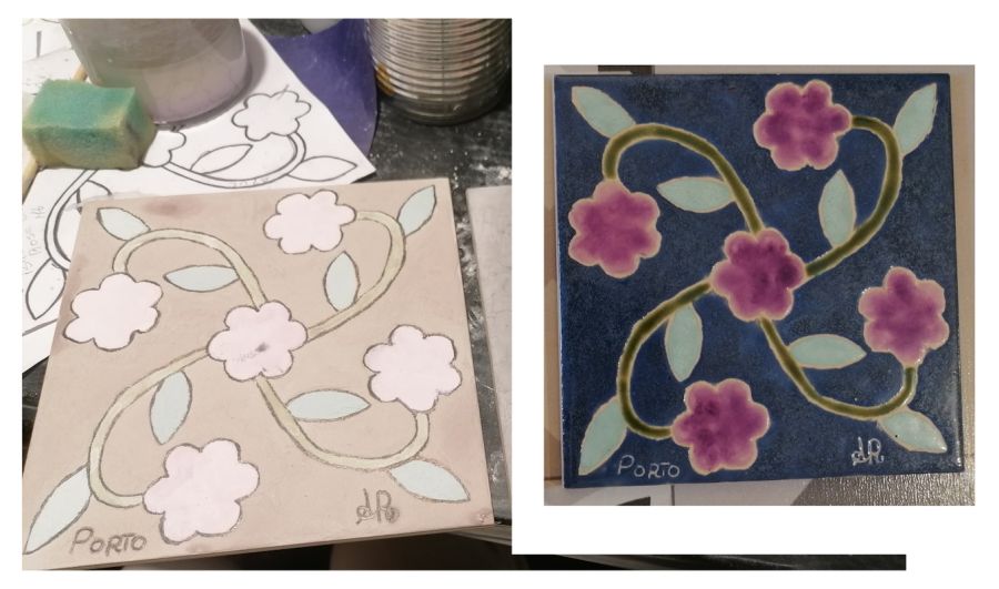 Workshop Azulejo Corda Seca