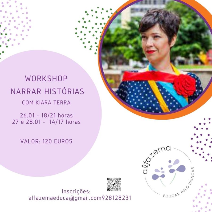 Workshop Narrar Histórias com Kiara Terra