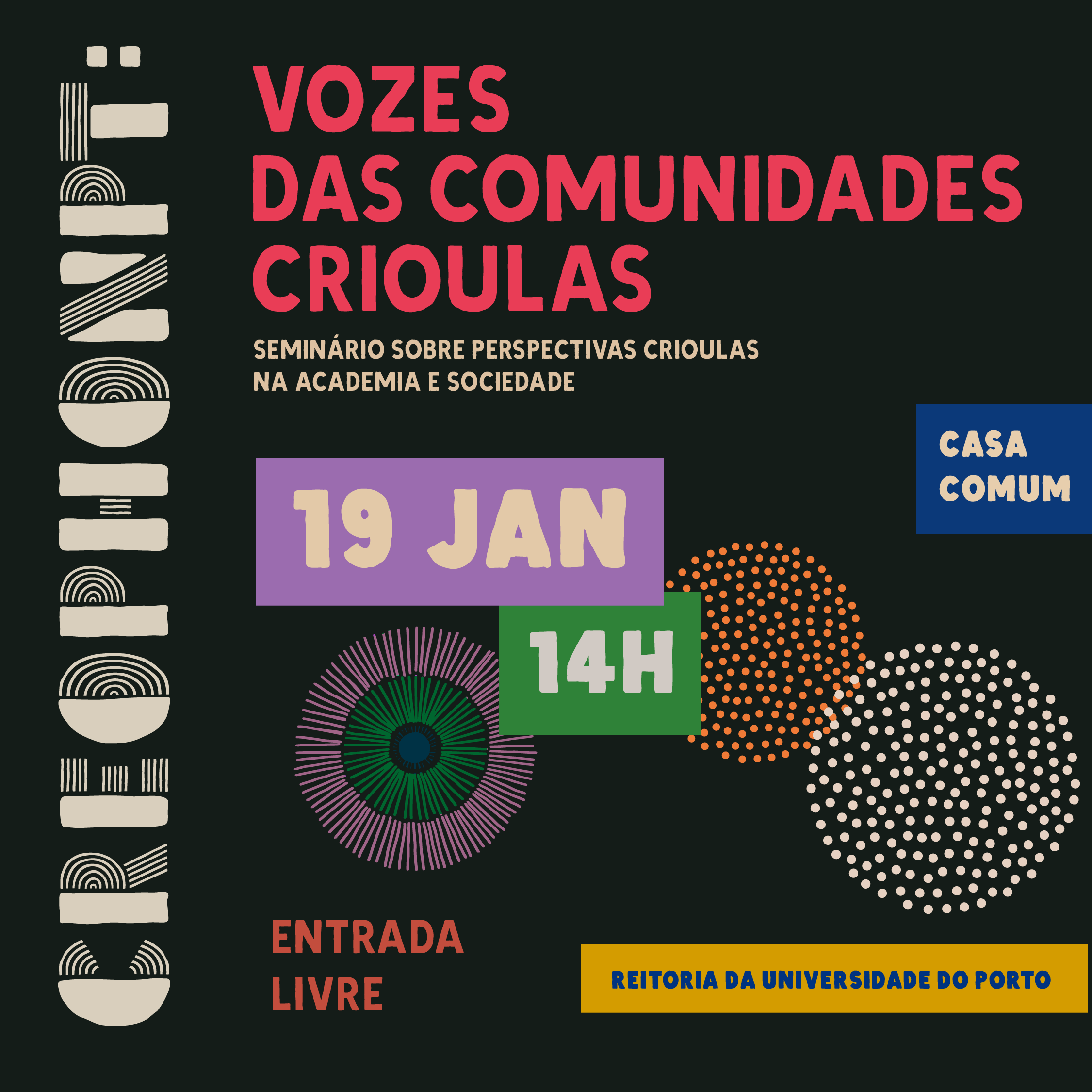 CreoPhonPt: Vozes das Comunidades Crioulas