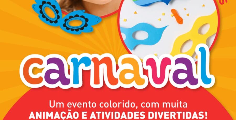 Atividades de Carnaval - Mira Maia Shopping