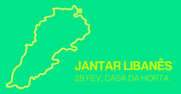 COMIDA DO LÍBANO! - Casa da Horta