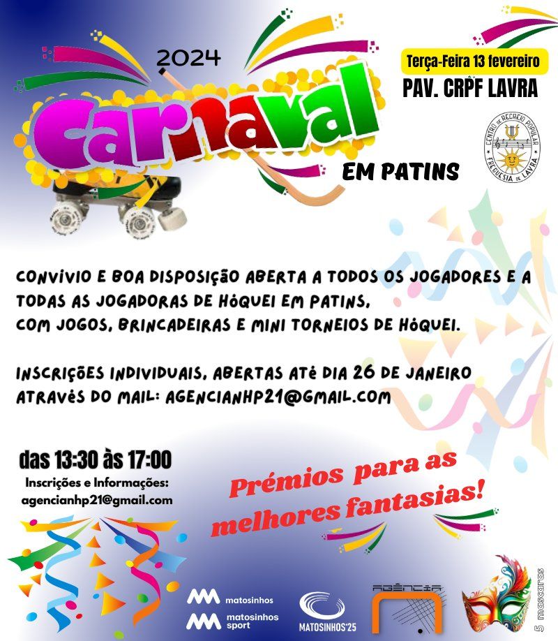 Carnaval em Patins