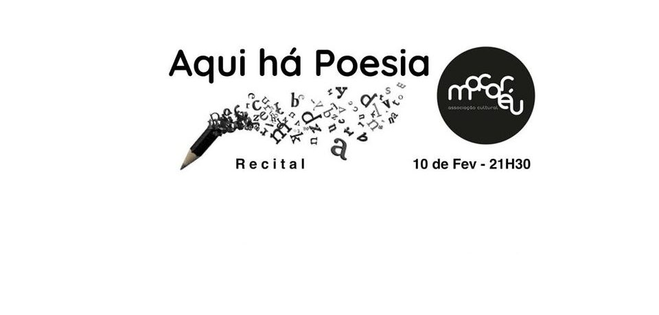Recital Aqui há poesia