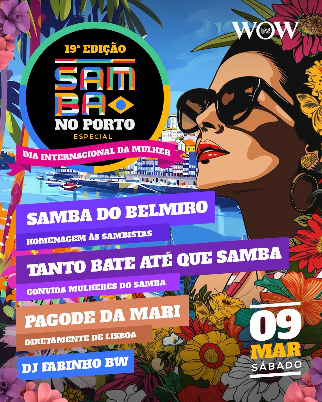 Samba no Porto - 19ª edição - Especial Samba pra Elas!