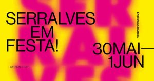 Serralves em Festa 2025 Serralves 30 MAI - 01 JUN 2025 ENTRADA GRATUITA Serralves em Festa 2025 MÚSICA SPIRITUALIZED / TRÊS TRISTES TIGRES / AUNTY RAYZOR & DJ TOBZY / TETO PRETO / USE KNIFE / WACLAW ZIMPEL & SAAGARA / ANA MADUREIRA E VAHAN KEROVPYAN / FIDJU KITXORA / ... DANÇA/PERFORMANCE BORIS CHARMATZ / PONCILI CREACIÓN / QUARTO / JOÃO MARTINHO MOURA E NÉ BARROS / CRISTINA PLANAS LEITÃO & CIA INSTÁVEL / ... CIRCO/TEATRO DE RUA LE PLUS PETIT CIRQUE DU MONDE / CARPA DIEM / CIA LA CONTREBANDE / ALAN SENCADES & ALVIN YONG / XIRRIQUITEULA TEATRE/ CIA DYNAMOGÈNE / ... E MUITO MAIS... Esta é a celebração de Serralves como um espaço inclusivo da arte contemporânea, incorporando ainda o pensamento e práticas ligadas à sensibilização ambiental. Serralves em Festa é o maior evento de expressão artística em Portugal e um dos mais relevantes a nível internacional, com centenas de atividades a decorrer nos vários espaços da Fundação de Serralves. Ao longo dos anos tornou-se ponto de passagem obrigatório para milhares de visitantes portugueses e estrangeiros, a quem é proporcionada de uma intensa programação multidisciplinar em sintonia com um notável património cultural e natural. Programação brevemente disponível em: serralvesemfesta.com Mecenas do Serralves em Festa