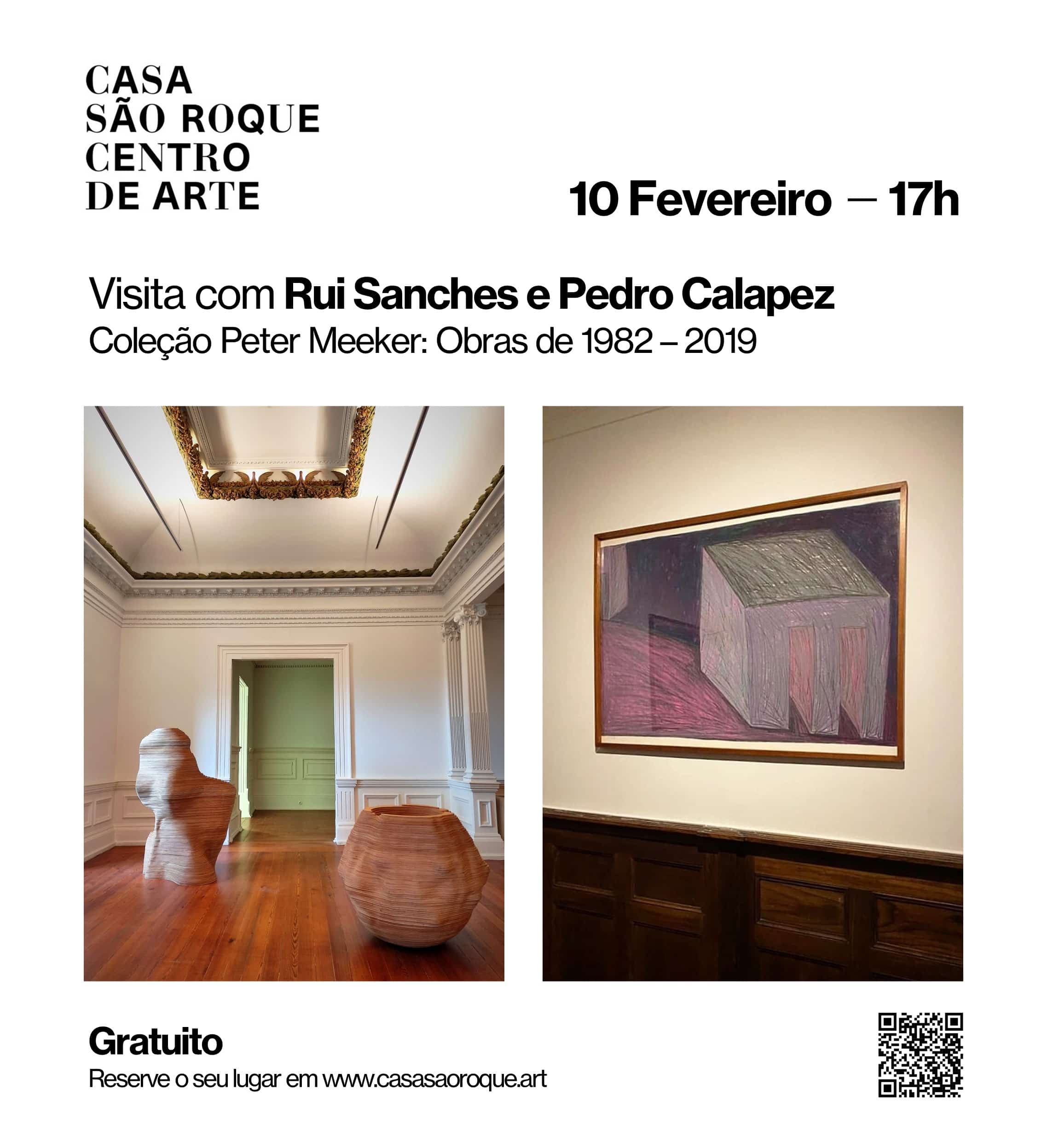 Visita guiada gratuita com Rui Sanches e Pedro Calapez | Coleção Peter Meeker