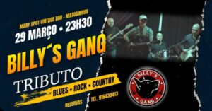 BILLY´S GANG TRIBUTO COUNTRY/ROCK/BLUES @ MARY SPOT VINTAGE BAR