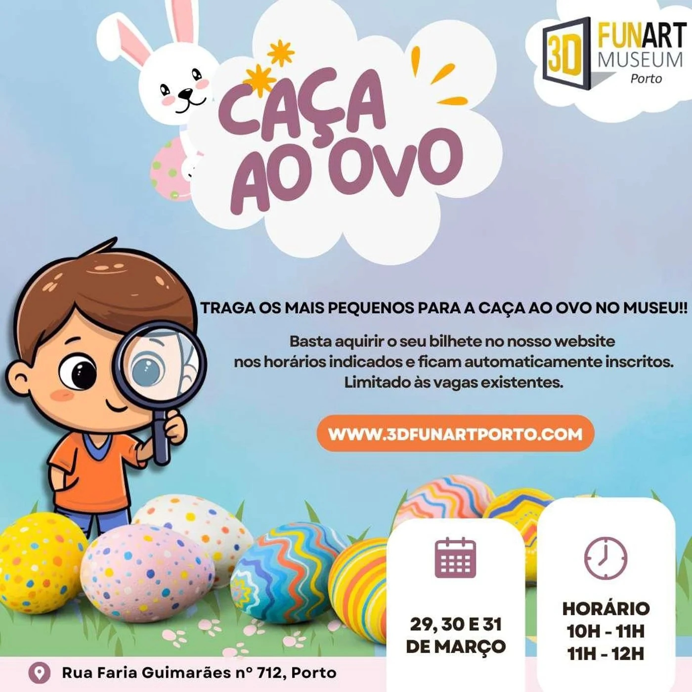 Caça ao Ovo - 3D Fun Art Museum