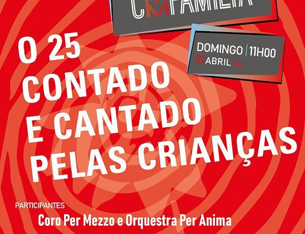 Concertos em Família O 25 contado e cantado...