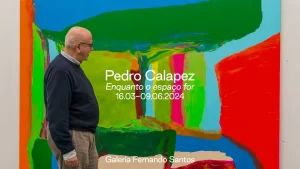 "Enquanto o espaço for" - Pedro Calapez