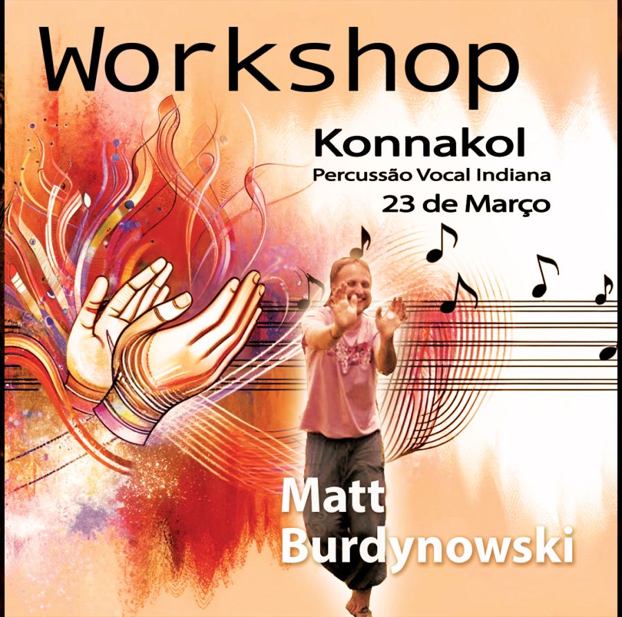 Konnakol Percussão Vocal Indiana por Matt Burdynowski