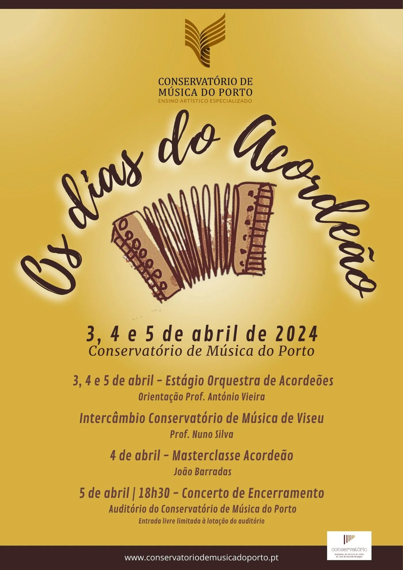 Os Dias do Acordeão - Conservatório de Música do Porto