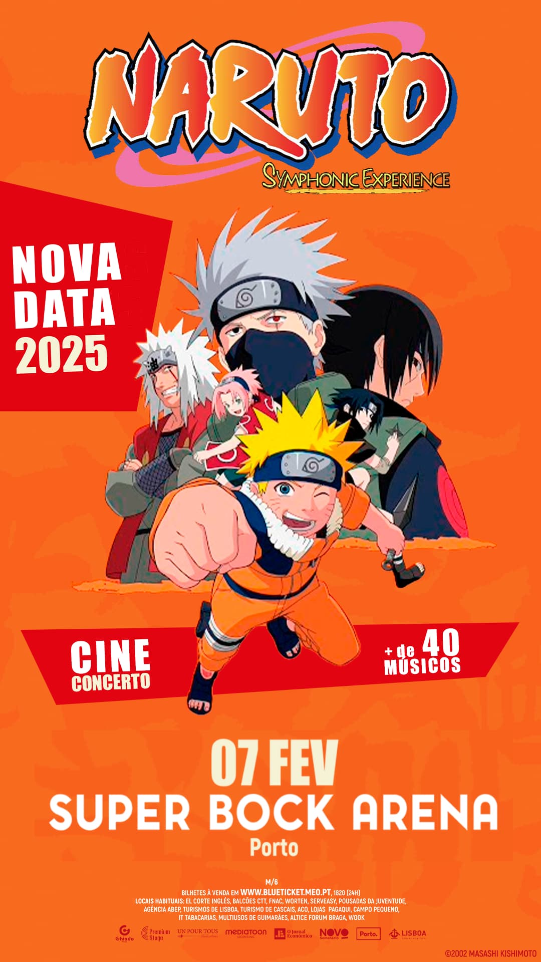 NARUTO - SYMPHONIC EXPERIENCE no SUPER BOCK ARENA