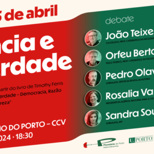 Ciência e Liberdade – debate dos 50 anos do 25 de Abril