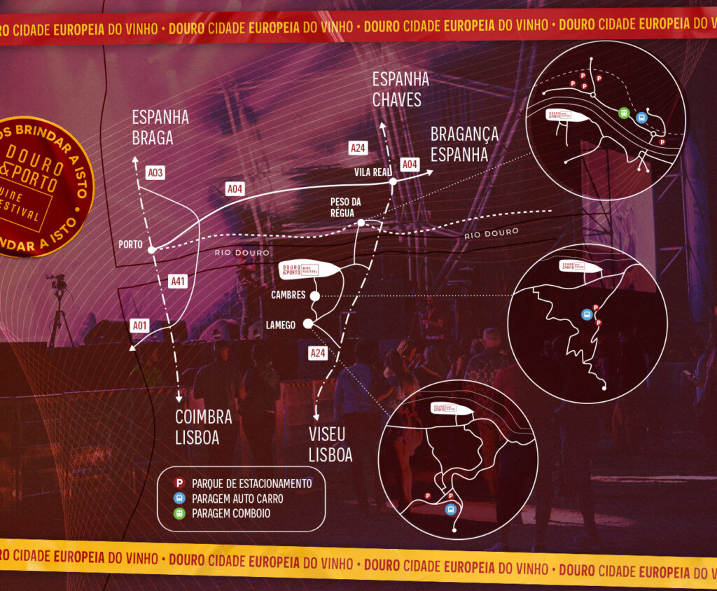 DOURO & PORTO WINE FESTIVAL 2024 Programação Cartaz