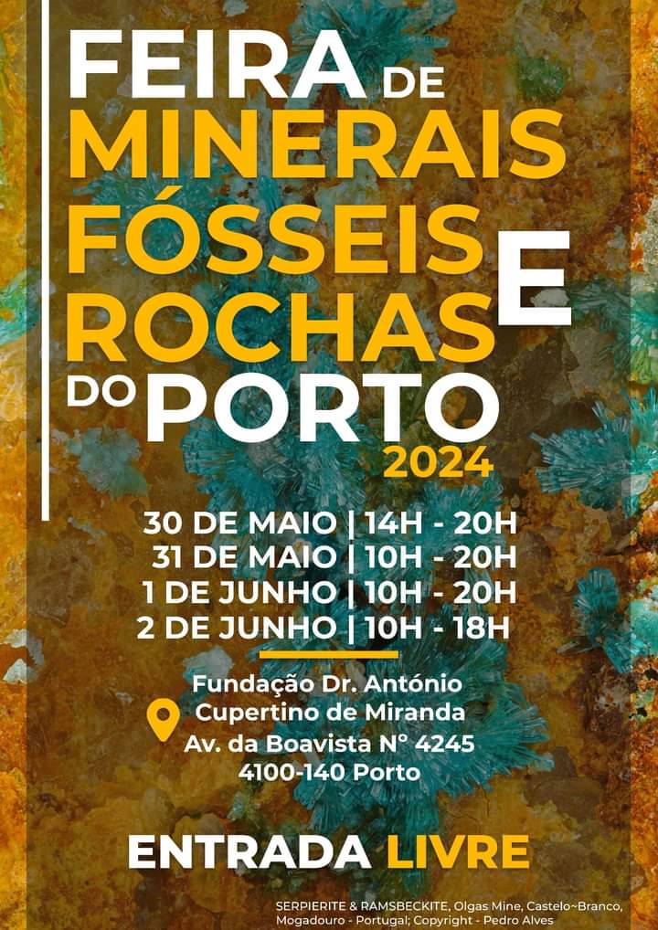 Feira de Minerais, Fósseis e Rochas do Porto