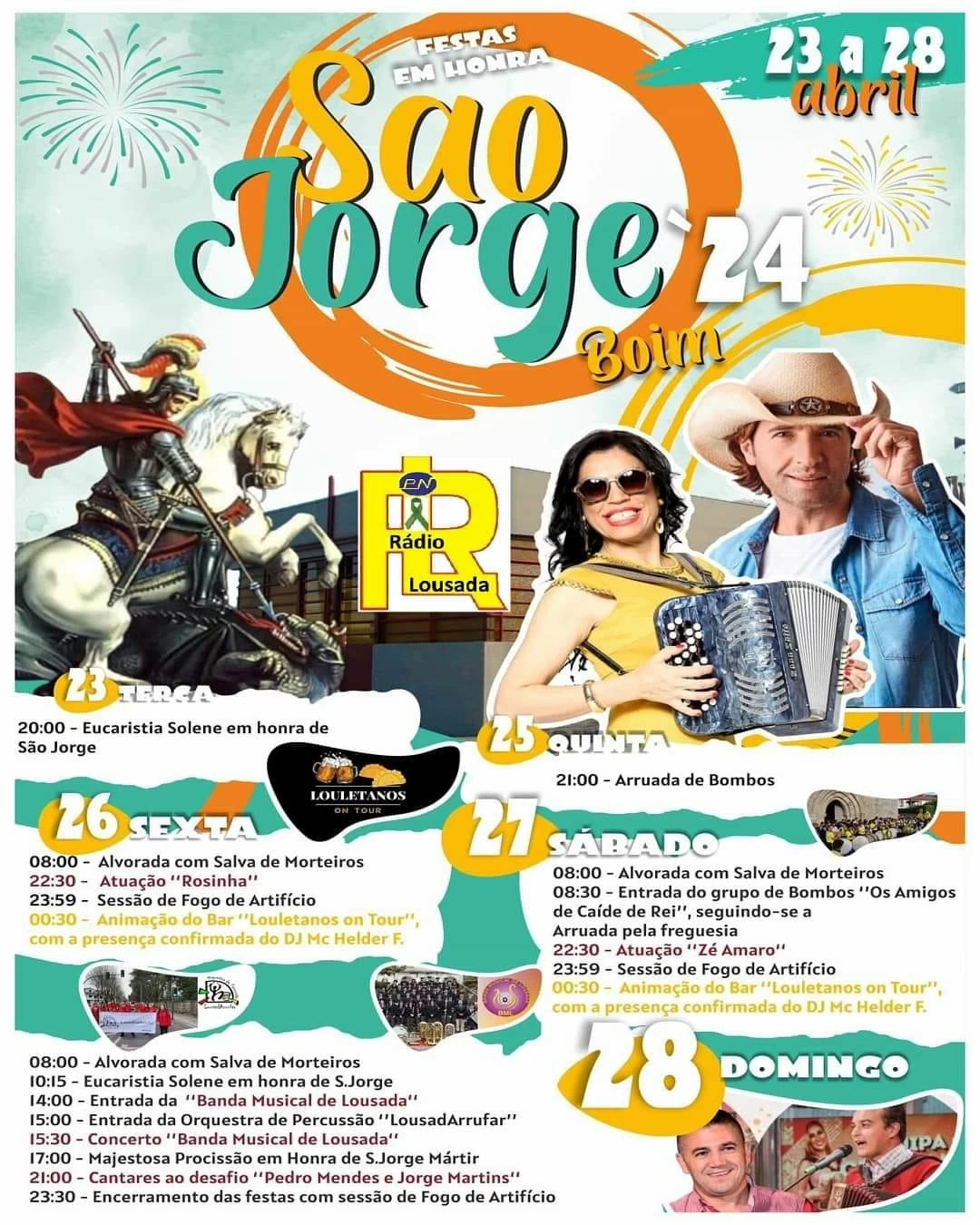 Festa em Honra de São Jorge 2024 - Boim