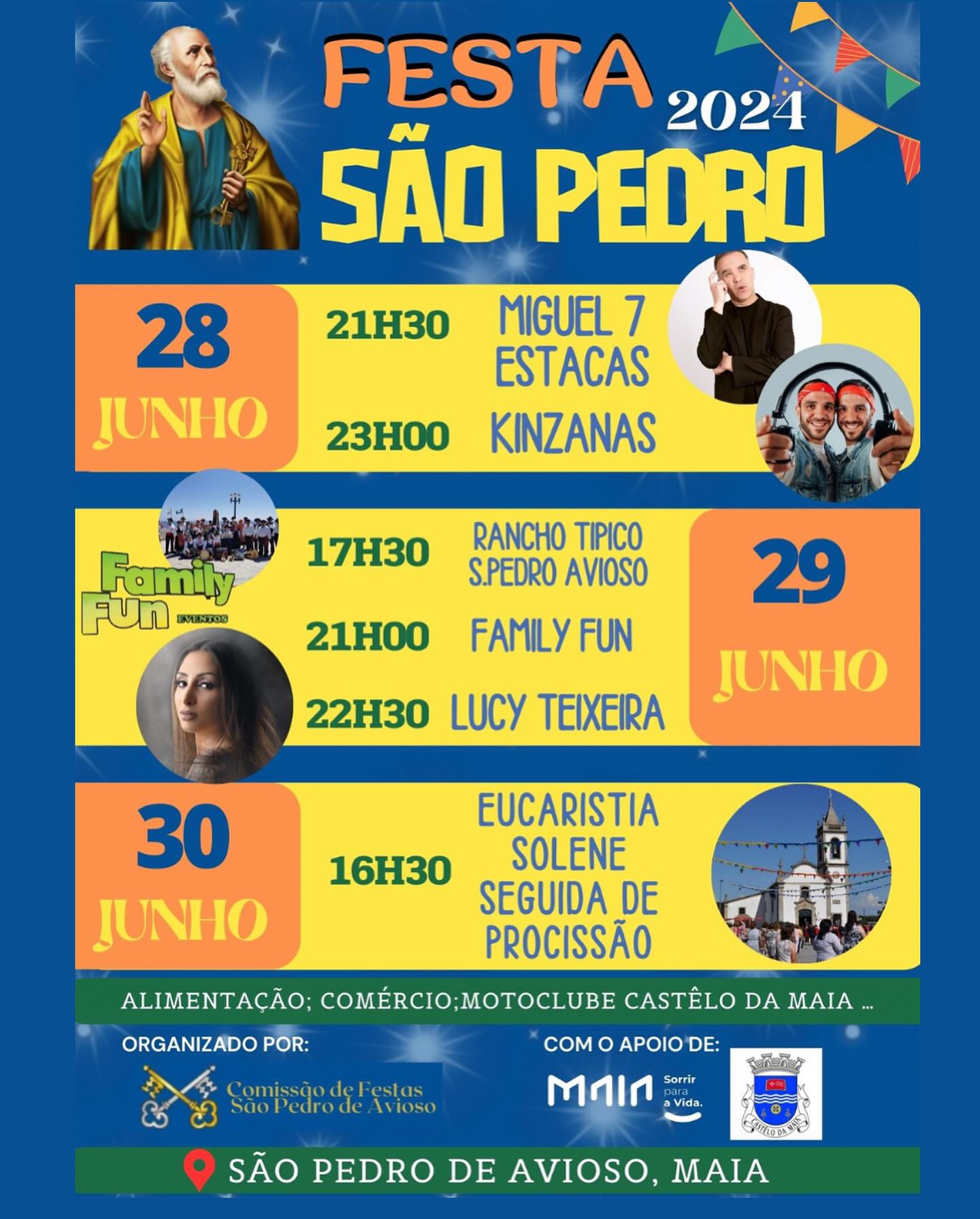 FESTA DE SÃO PEDRO de Avioso 2024