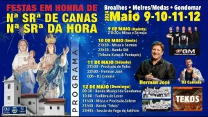 Festas Nossa Senhora De Canas 2024 - Broalhos