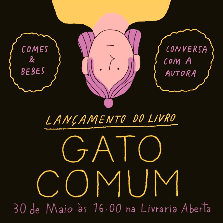 Gato comum de Joana Estrela