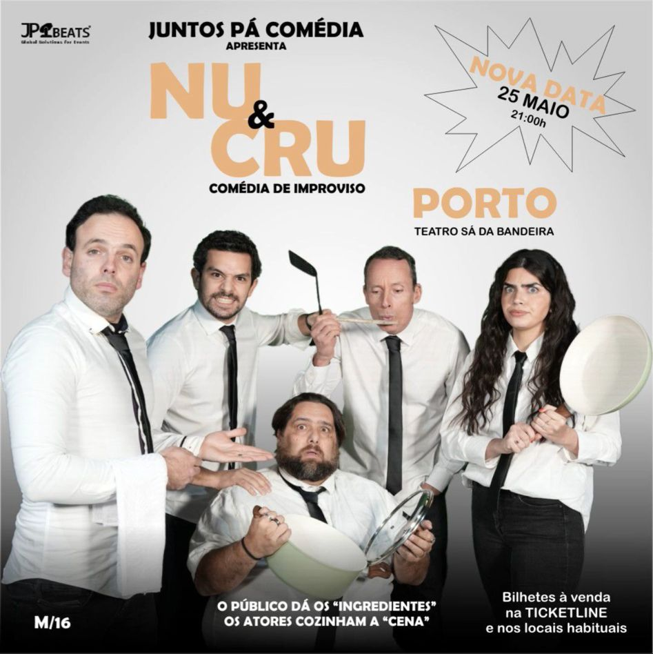 Juntos Pá Comédia - Nu e Cru