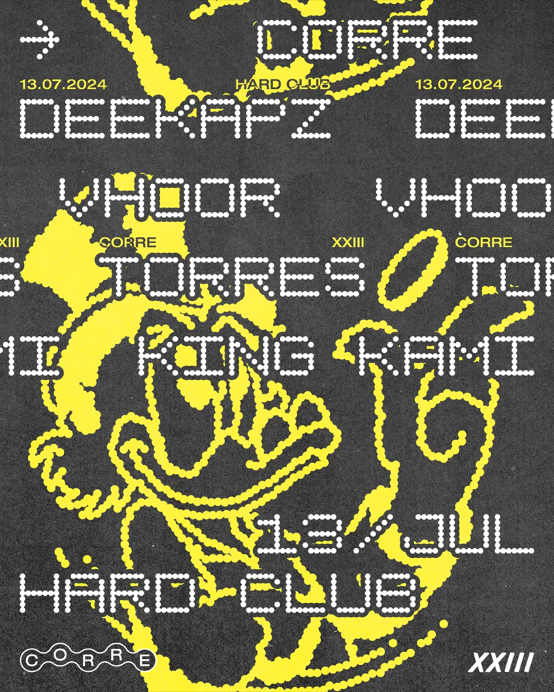 CORRE: VHOOR, Deekapz, King Kami, TORRES