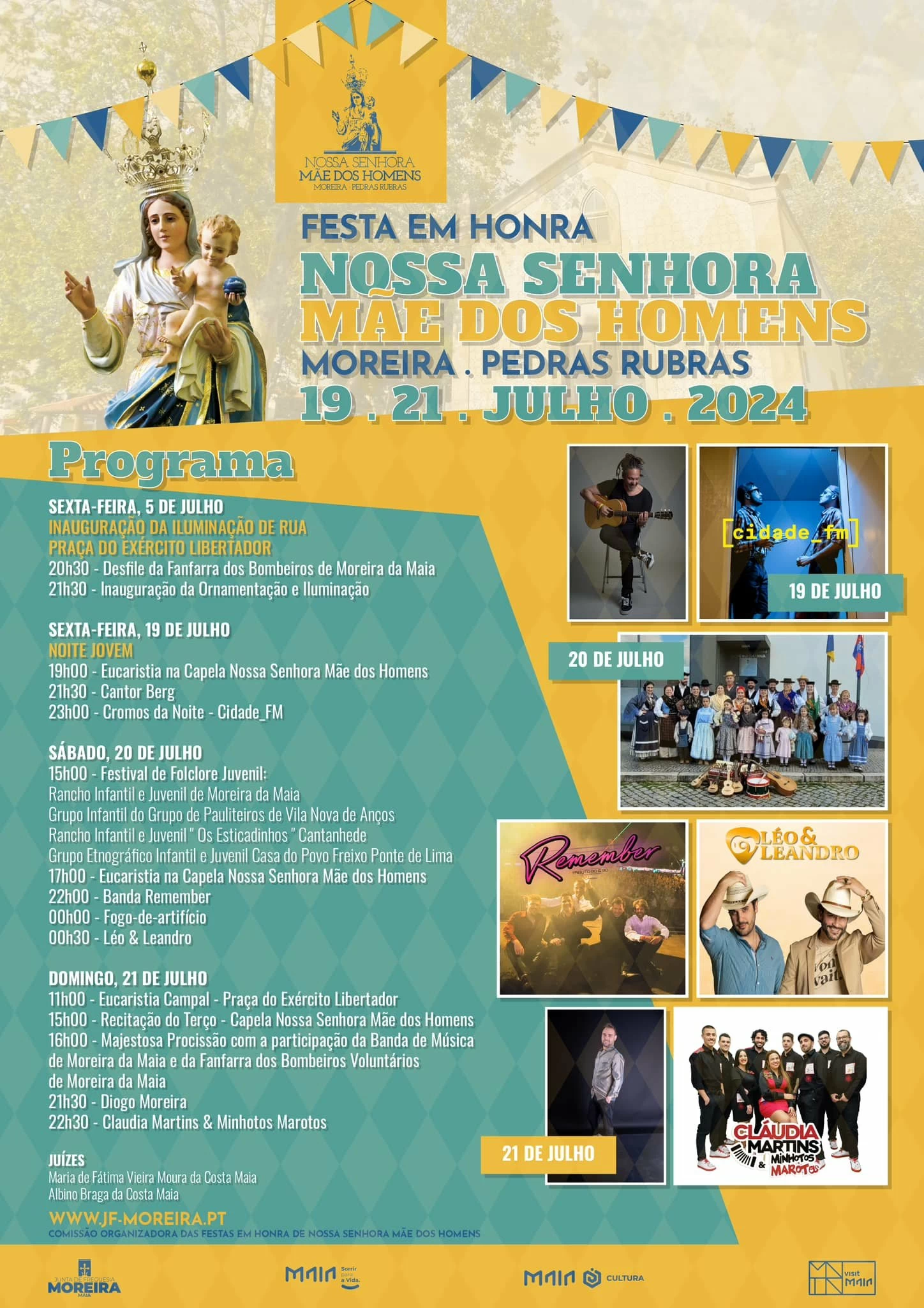 Festa Nossa Senhora da Mãe dos Homens 2024 - Moreira