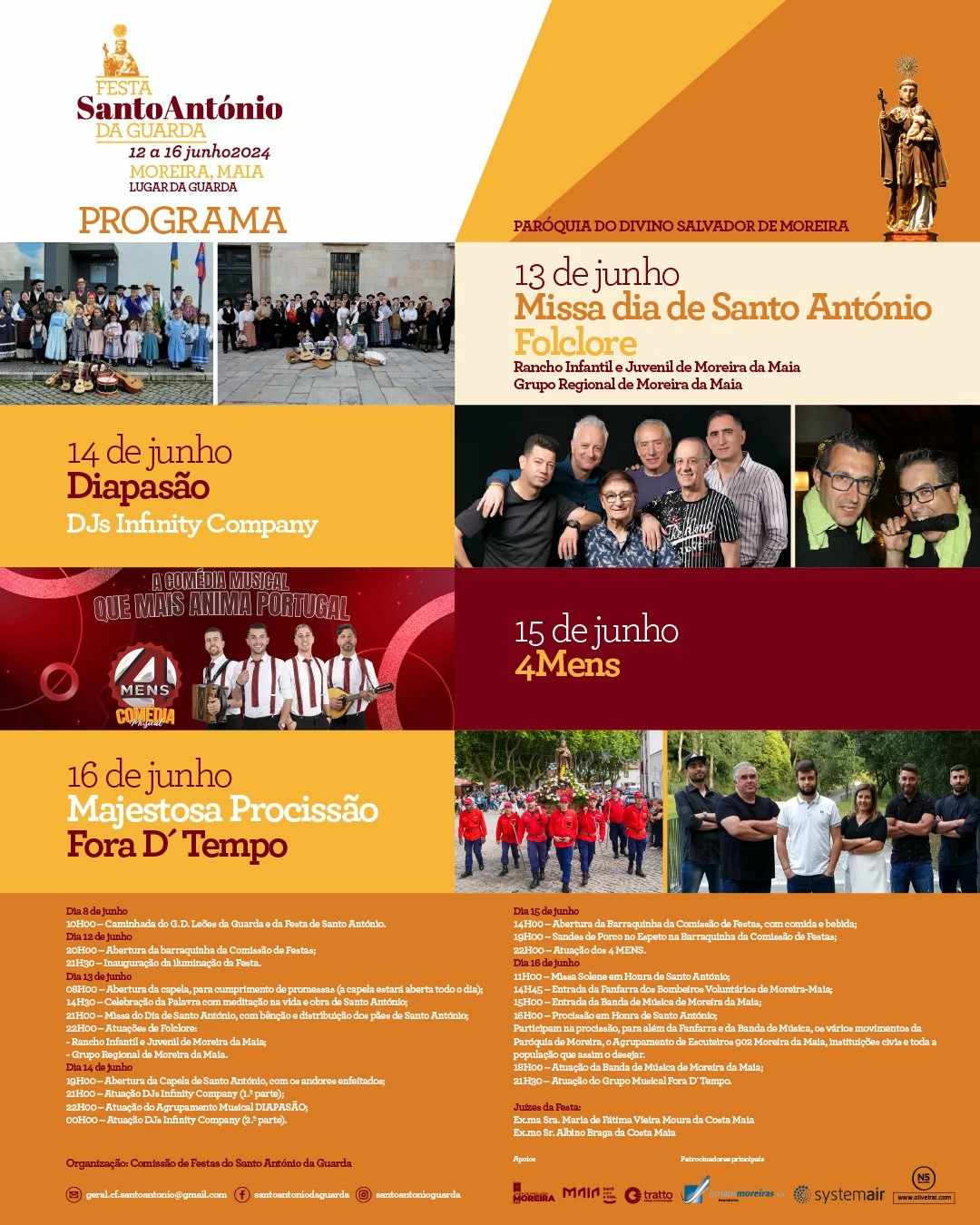 Festa de Santo António da Guarda 2024 - Moreira da Maia
