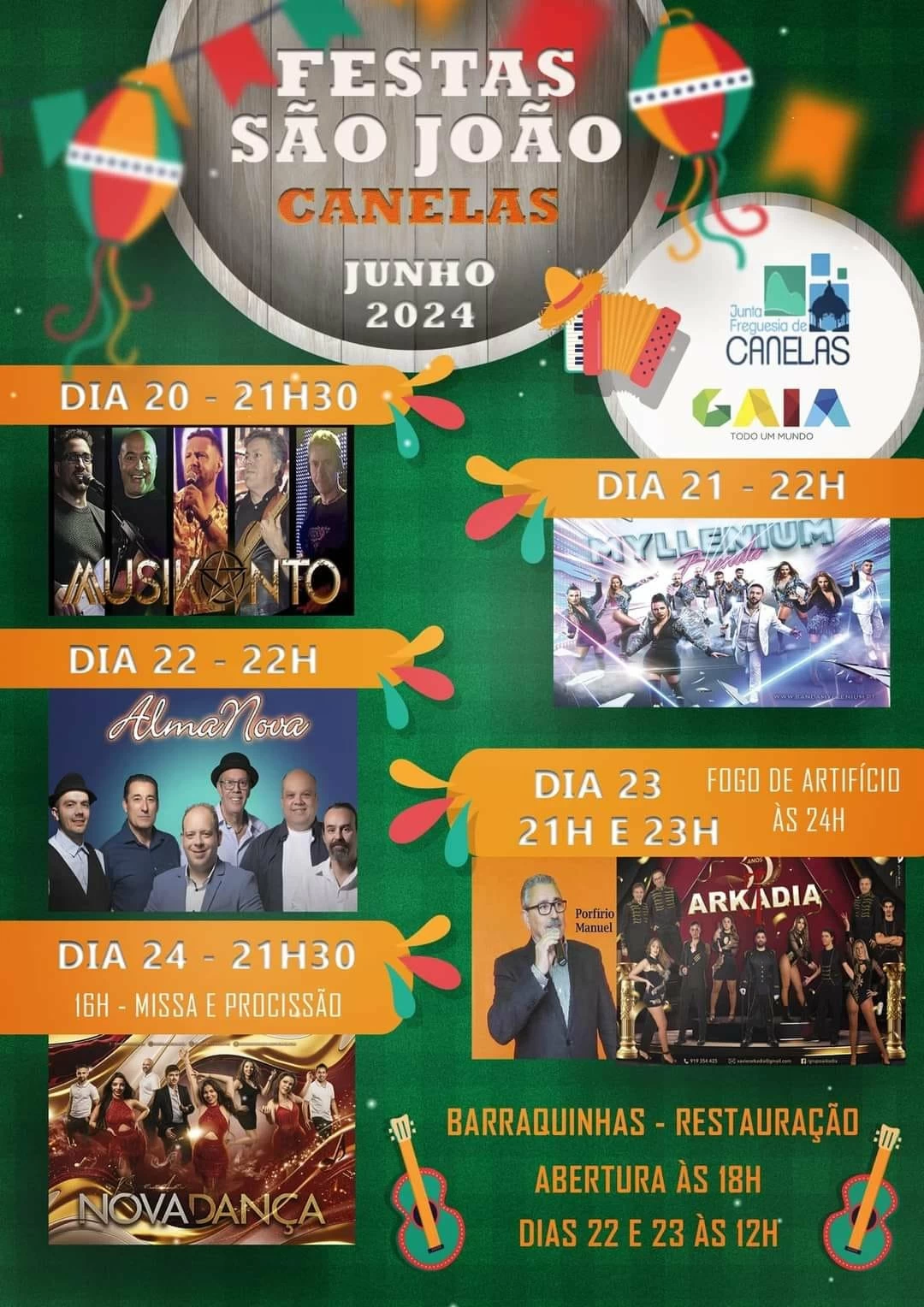 Festas De São João 2024 - Canelas