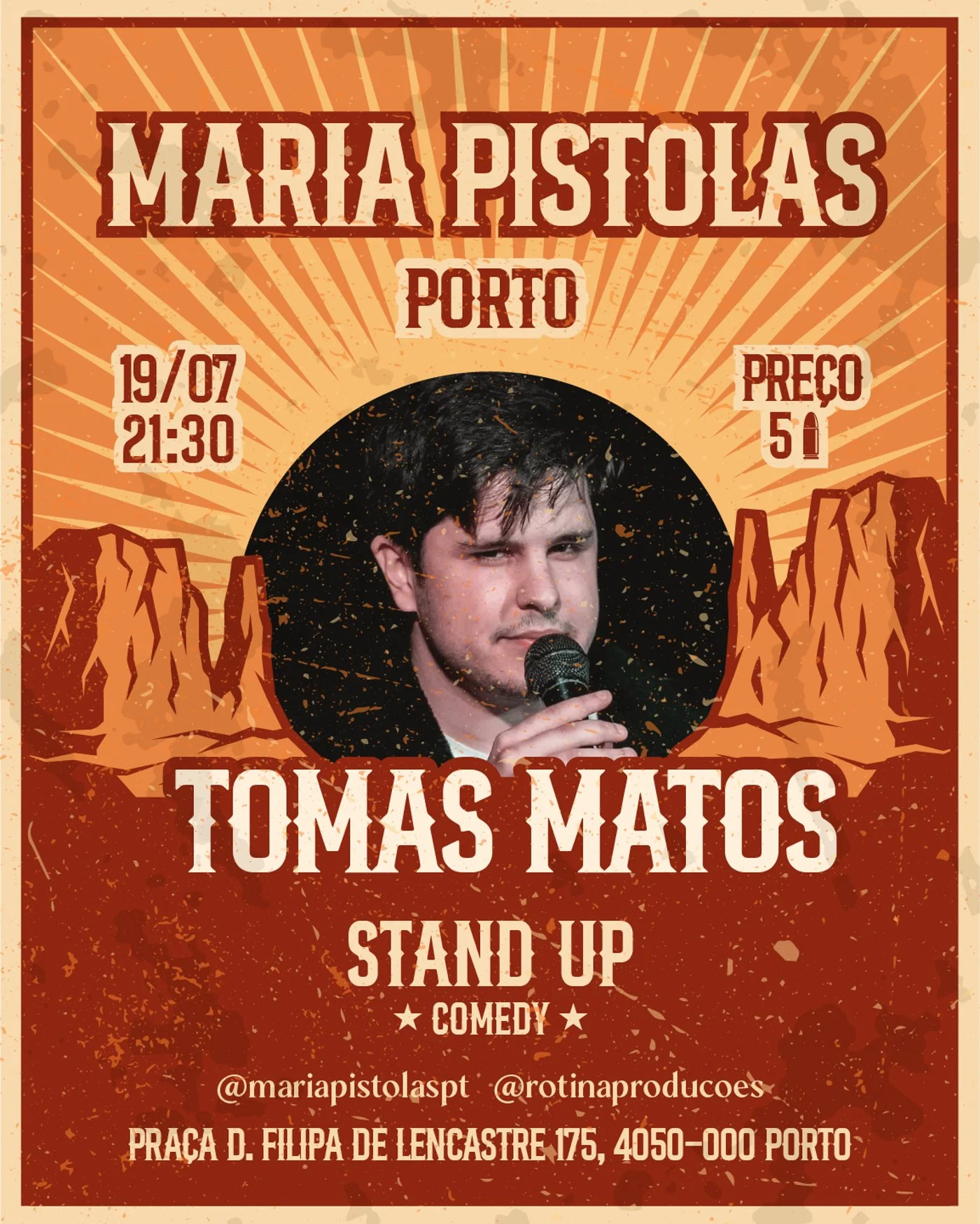 Stand-up Comedy com Tomás Matos