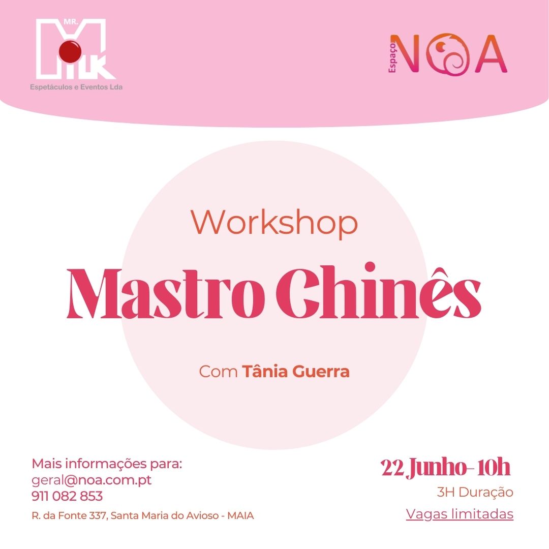 Workshop de Mastro Chinês