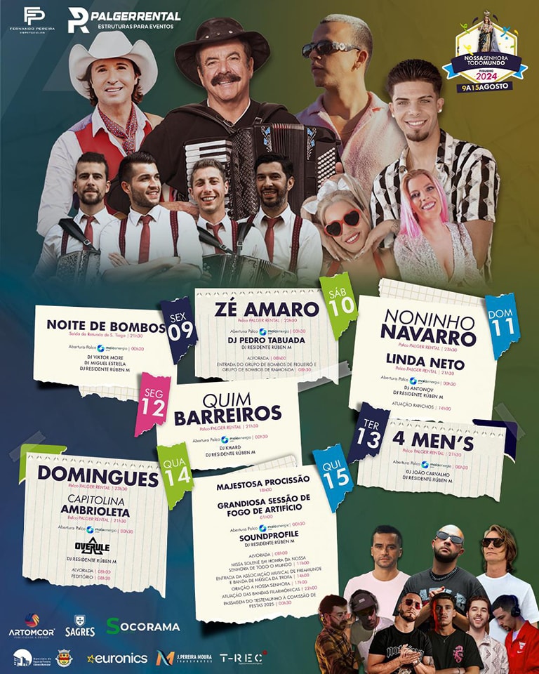 Festas da Nossa Senhora de Todo Mundo 2024 - Figueiró
