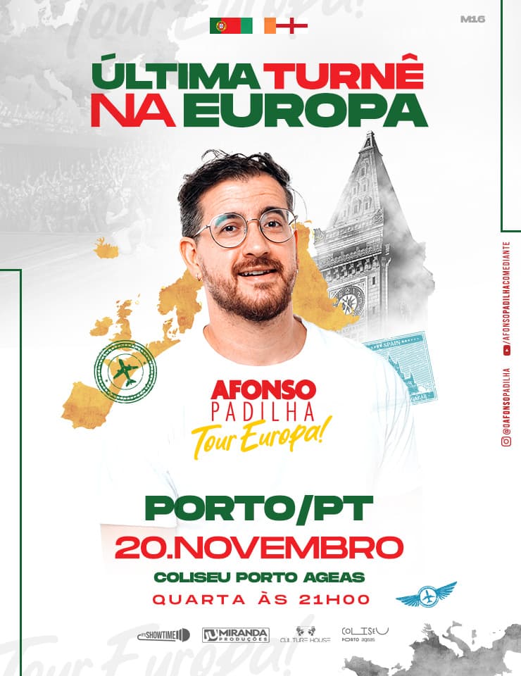 AFONSO PADILHA: NINGUÉM SE IMPORTA - COLISEU PORTO
