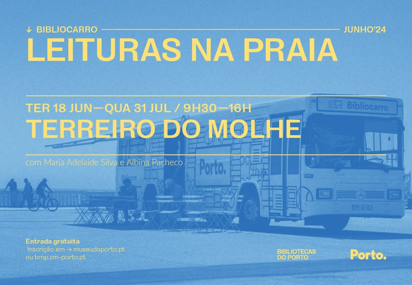 Bibliocarro - Leituras na Praia