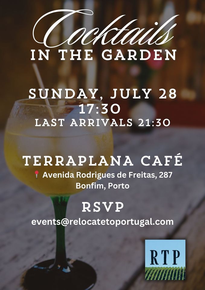 Cocktails in the Garden @ Terraplana Café