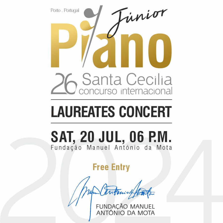 Concerto Laureados Categoria Junior Concurso Internacional de Piano Santa Cecília