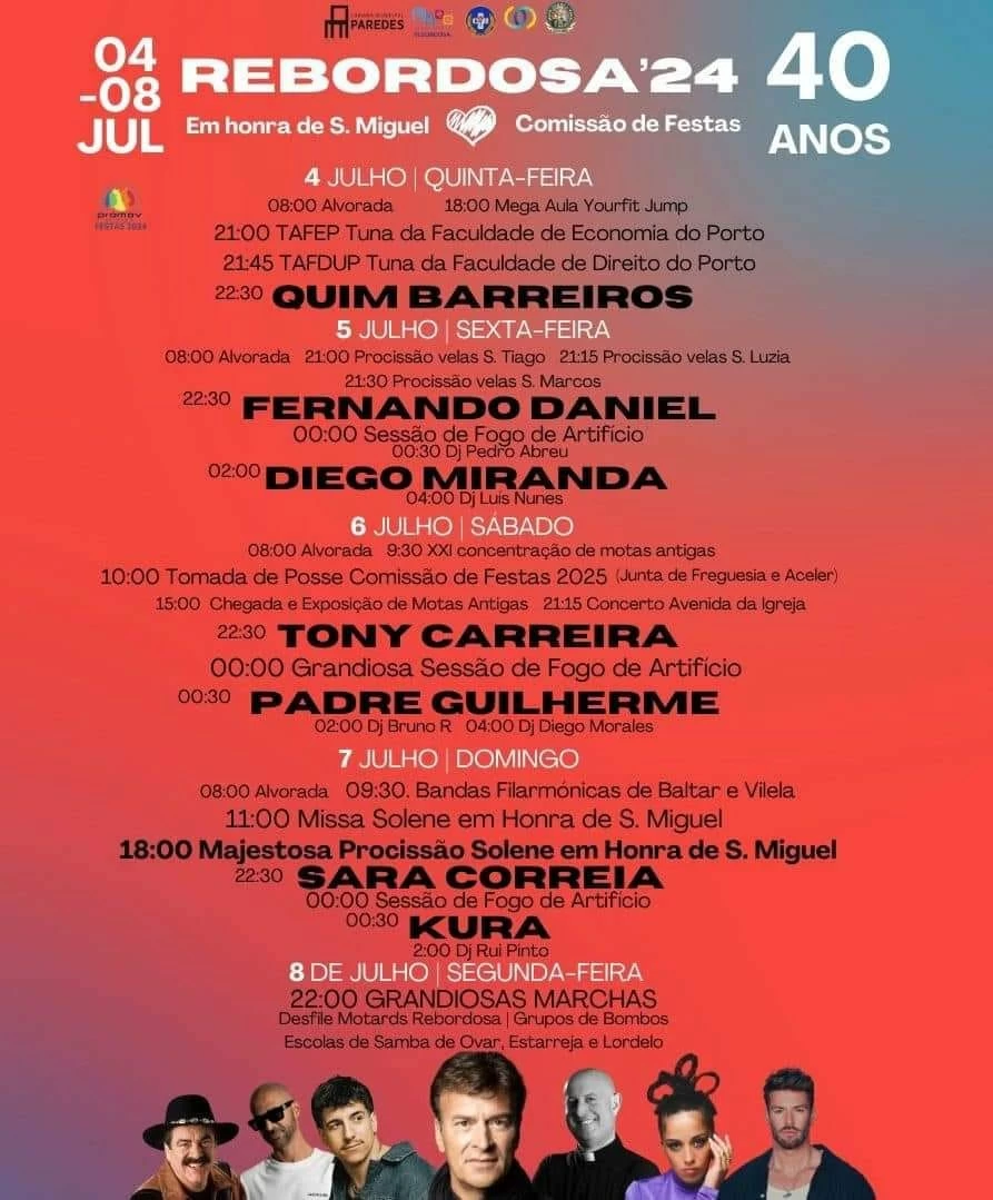 Festa de São Miguel 2024 - Rebordosa