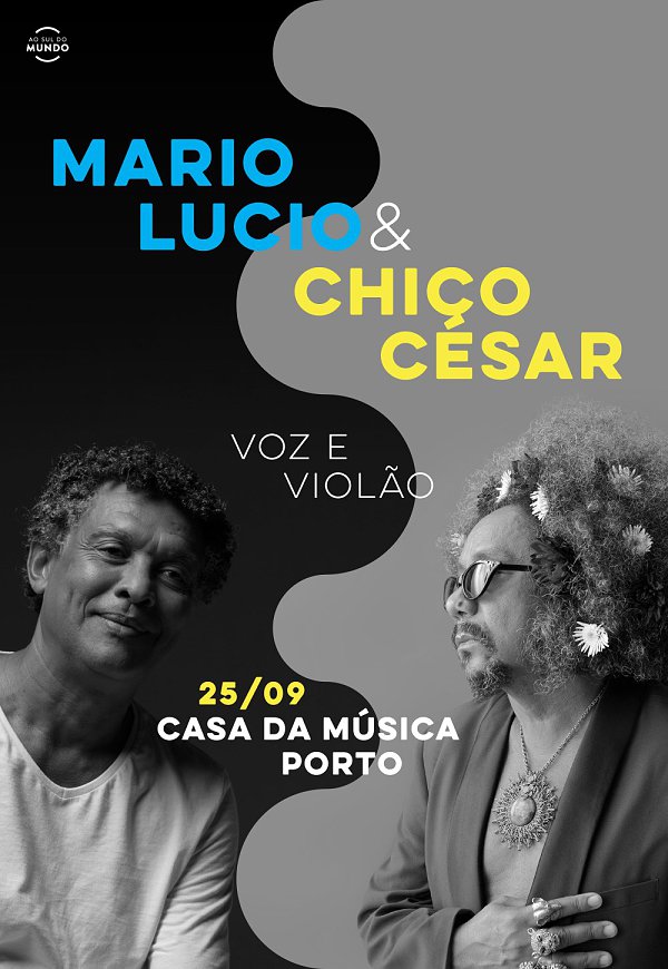 MARIO LUCIO & CHICO CÉSAR, VOZ E VIOLÃO