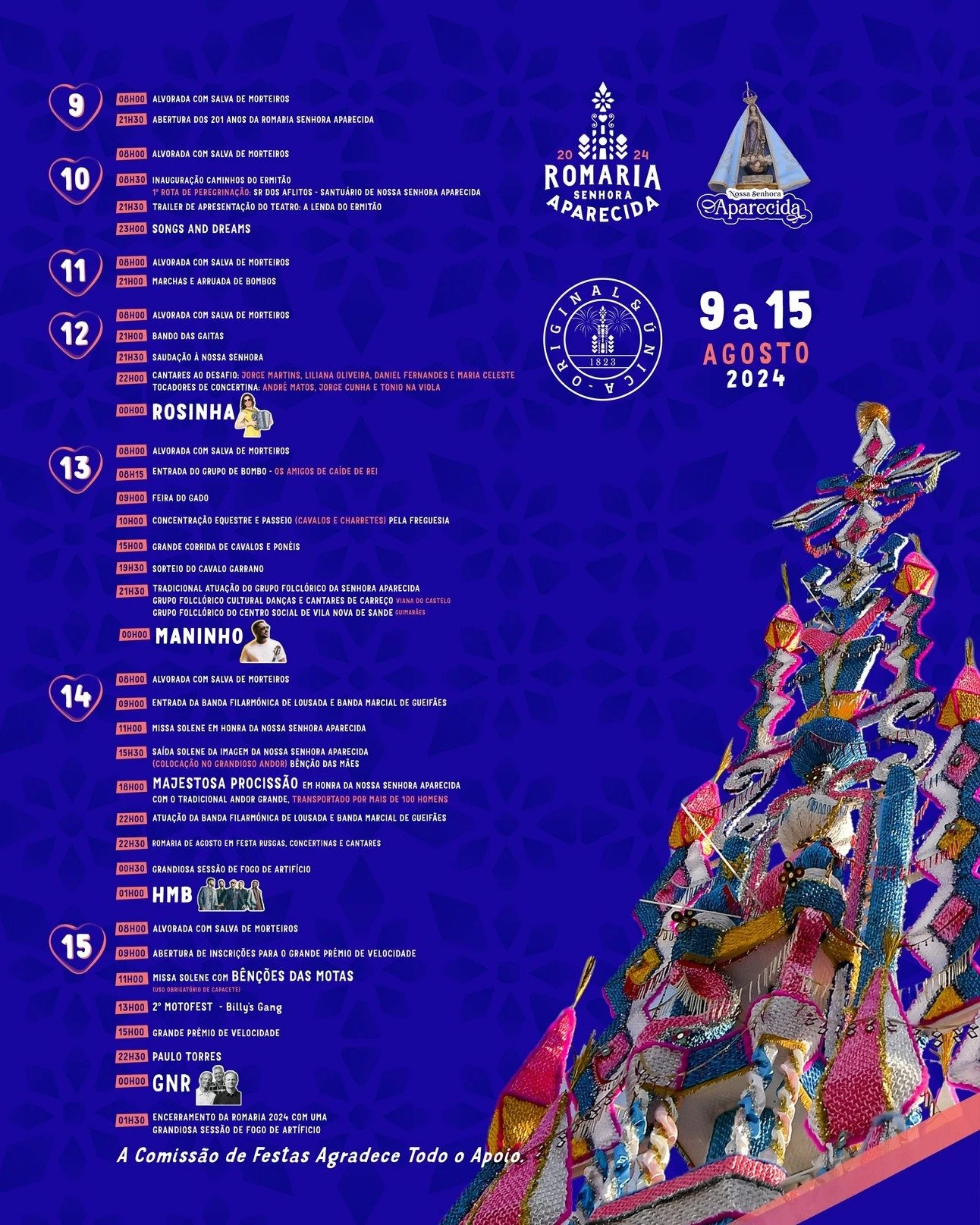 Romaria Senhora Da Aparecida 2024 - Lousada