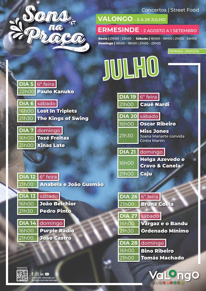 SONS NA PRAÇA 2024 - Valongo