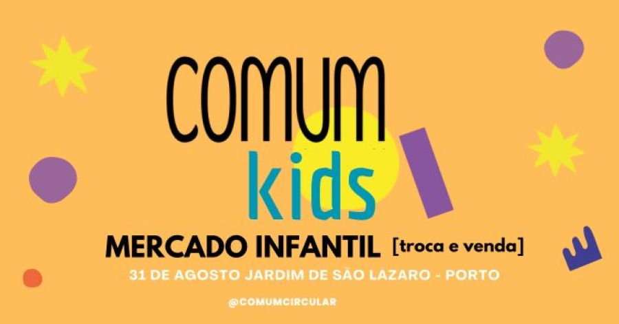 ComumKids - Mercado de Trocas e Venda Infantil!