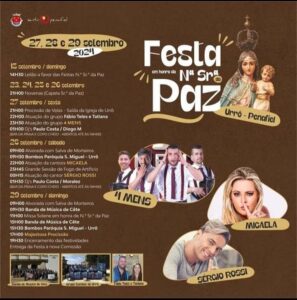 Festa da Nossa Senhora da Paz 2024 - Urrô